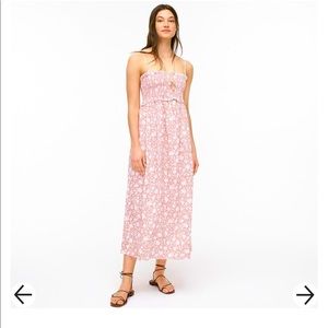 J.Crew Midi Dress in Rose Vine